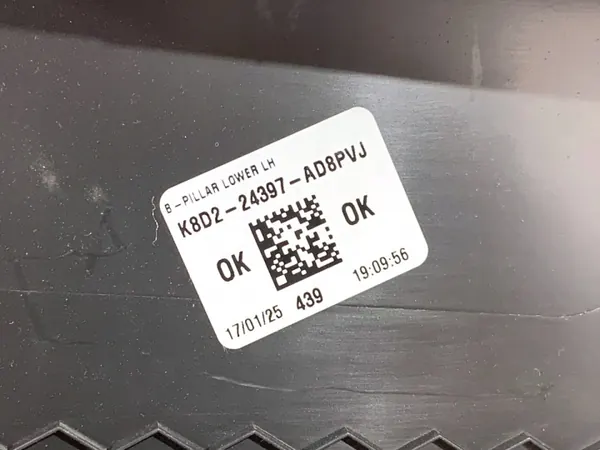 OEM LORK-2322-141906 Cache Poteau Gauche pour Range Rover Evoque image 6