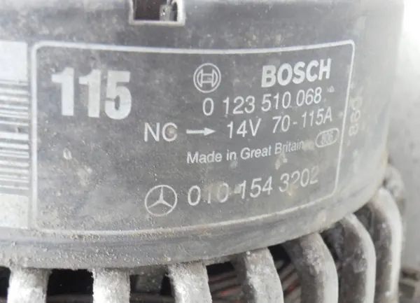 Vaihtovirtageneraattori Mercedes-Benz OE 0101543202 image 2