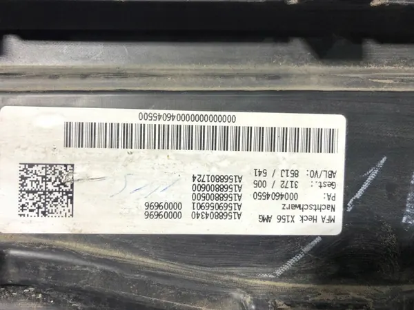 OEM A1568804340 Diffuseur Arrière Mercedes GLA AMG image 9