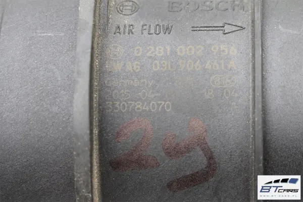 VW Audi Luftmassmätare OEM 03L906461A Begagnad image 9