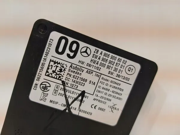 SENSOR RADAR MERCEDES A0009006002 Q1 image 2