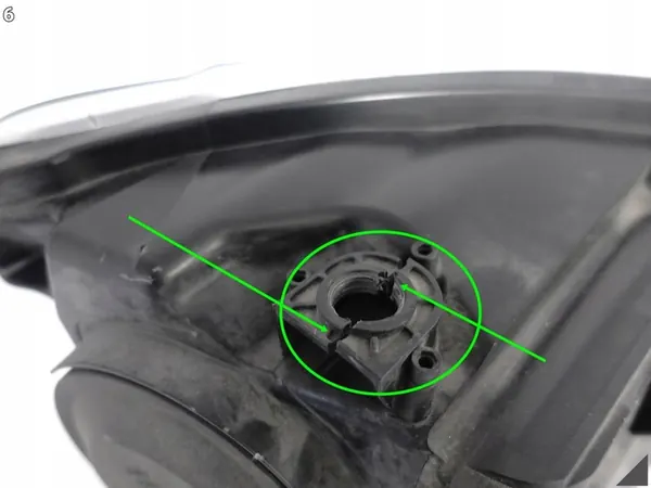 VW Caddy 2K5 2K1 Vasemman Halogeenivalo 10-15 OEM 2K5941005B image 7