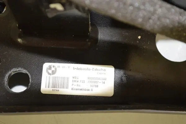 Peças de Teto BMW 2 Cabrio (F23) 7300957 image 8