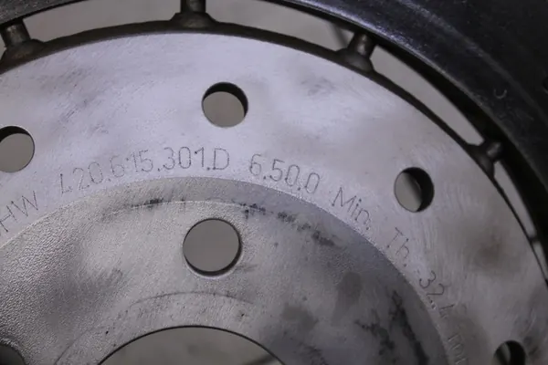 Disco de freio dianteiro AUDI R8 420 420615301D image 3