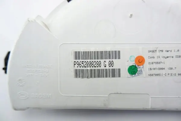 Nopeusmittari Citroen C2 OEM 9652008280 Käytetty image 5