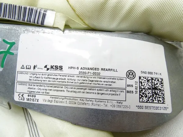 OEM 5N0880741K Cortina Airbag Esquerda para VW Tiguan I image 6
