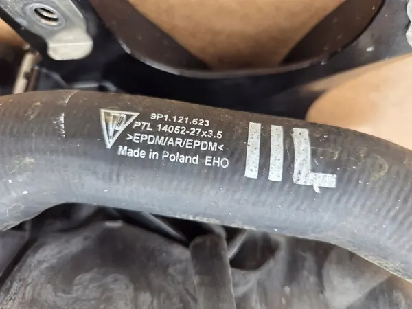 Compleet Radiateur Ventilator Porsche Boxster 982 Cayman 718 Linkerzijde OEM image 8