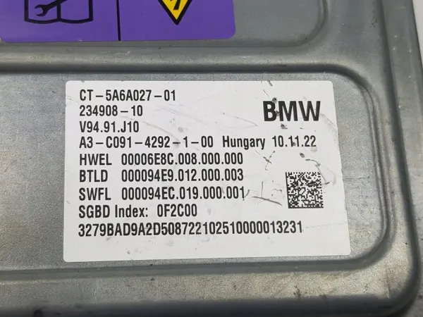 Módulo Control Potencia BMW OEM 5A6A027 - Usado image 7