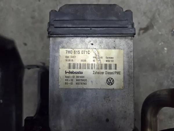 Webasto bijverwarming VW T5 OEM 7H0815071C image 3