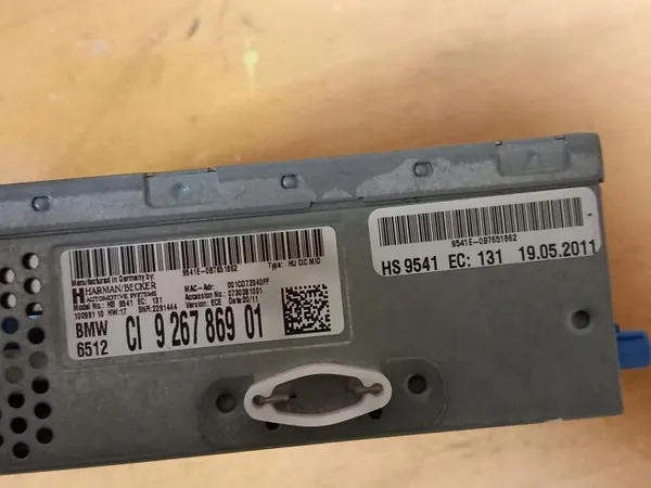 BMW 5 Serie F10 F11 Radio Navigatielezer OEM 9267869 image 3