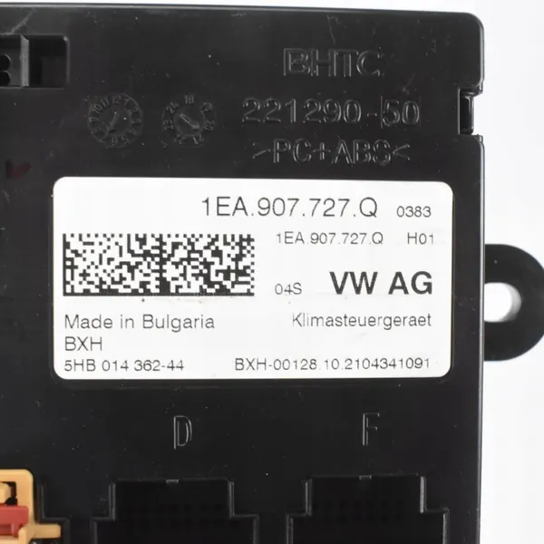 Module de climatisation 1EA907727Q VW ID.4 ID.3 CUPRA BORN image 3