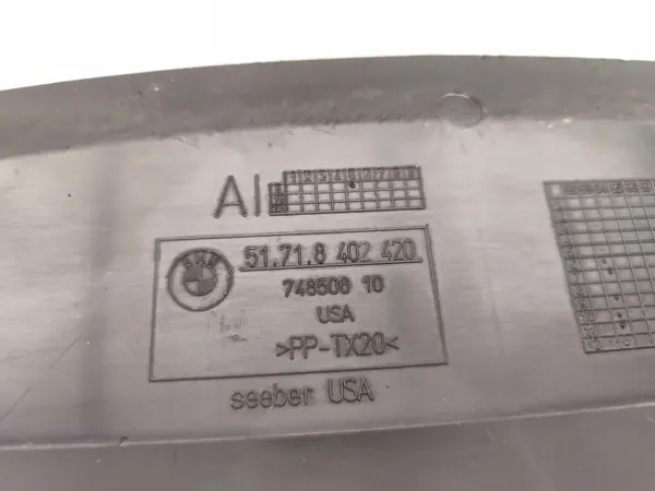 BMW X5 Cache radiateur bas OEM 8402420 (2006-2008) image 7