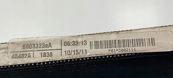 Käytetty vesijäähdytin OEM 6803823AA Fiat Freemontille image 4