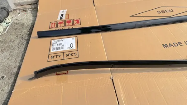 Barres de Toit Mercedes OEM Listwa Dachowa - Occasion image 3