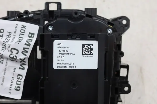 BMW XM G09 versnellingspook selector OEM 5A84264 image 5