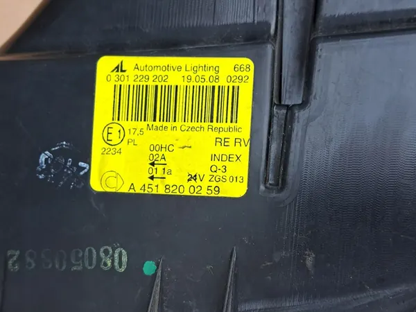 SMART FORTWO II Rechter Reflector A4518200259 A301229202 image 6