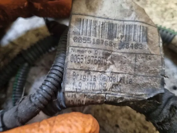 Hehkutulppojen johdotus OEM 00551976870 Opel image 9