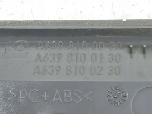OEM A6398100130 Porta-copos Cinzeiro Traseiro Direito Vito image 7