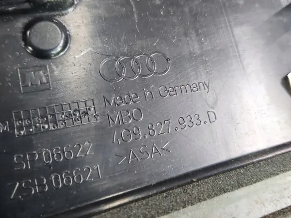 Audi A6 C7 Avant Spoiler OEM 4G9827933D Zilver image 5