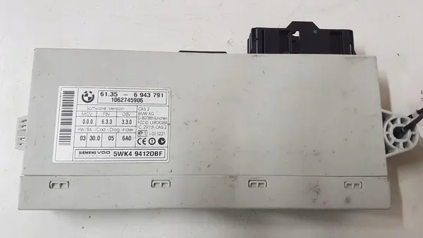 Module CAS BMW 5 E60 E61 2008 61356943791 image 1