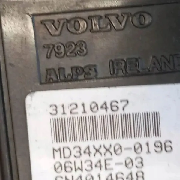 Écran de navigation Volvo OE d'occasion OEM 31210467 image 4