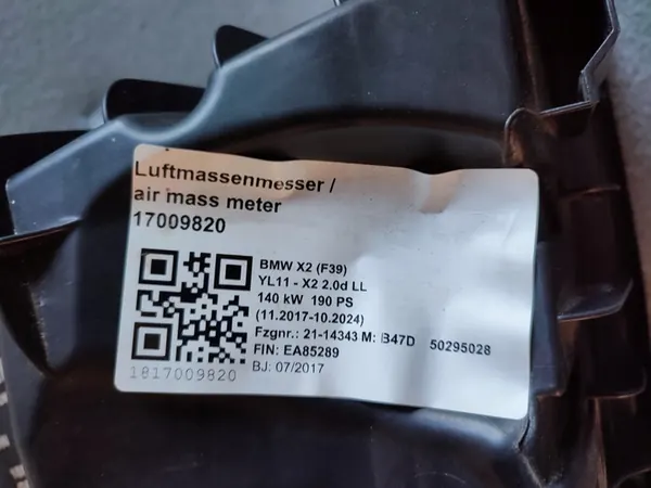 BMW X2 F39 F45 F46 X1 F48 MINI F54 F55 Carcaça do Filtro image 4