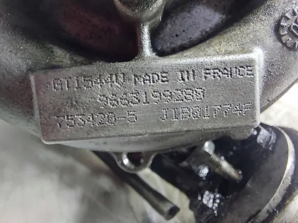 Turbocompressor OEM 9663199280 para Peugeot 407 1.6 HDI image 6