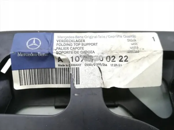 Dobradiça teto Mercedes-Benz SL OEM A1077700222 Usado image 5