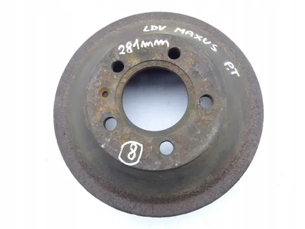 LDV MAXUS 04-09 Taka jarruvasara 282mm 16'' image 2