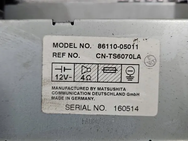 OEM 86110-05011 Fabrieksradio voor Toyota Avensis T22 image 5