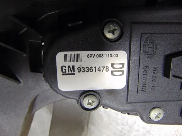 Pédale d'accélérateur OEM 93361478DD pour Opel Astra III H image 5