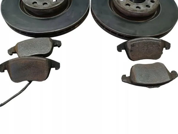 Kit Freno Delantero OEM TARCZE HAMULCOWE WENTYLOWANE PRZOD KLOCKI VW TIGUAN I 2.0 TDI 4X4 image 4
