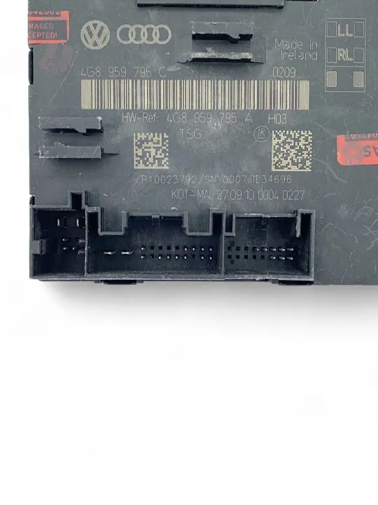 Module de porte Audi OEM 4G8959795C - Occasion image 8