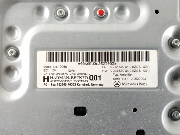 Amplificateur Mercedes W212 W218 OEM A2128700194 image 4