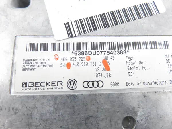 Audi Q7 3.0 TDI Modul OEM 4L0910731C - Gebraucht image 4