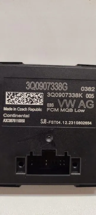 Module de contrôle d'éclairage OEM 3Q0907338G SEAT Tarraco image 4