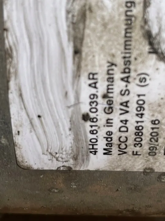 Ammortizzatore anteriore AUDI A8 D4 4H sinistro destro 4H0616039AR 4H0616039AH image 8