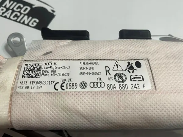 Airbag Audi OE 80A880242F - Estado usado image 3