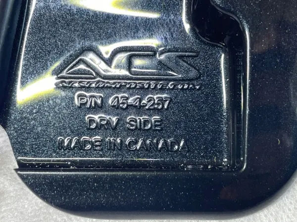 Extensões de para-lamas traseiras L+R Chevrolet Corvette C7 image 8