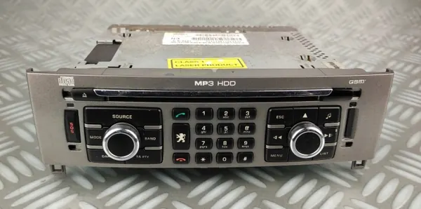 Rádio OEM 96658736XH RT3 T7-N3 com Navegação e HDD image 3