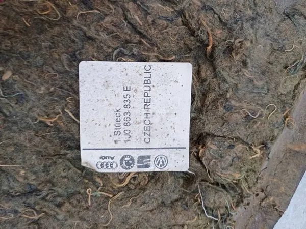 Hood-Isolierung Volkswagen Golf IV 1J0863835E image 9