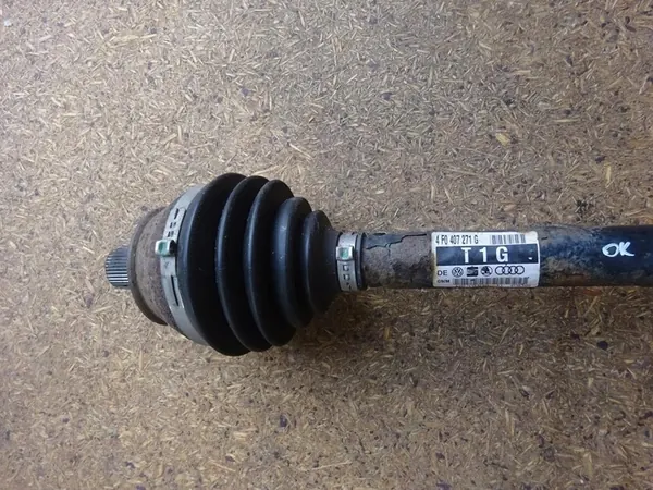 AUDI A6 C6 2.0 TDI Vänster Framhjulaxel 4F0407271G image 2