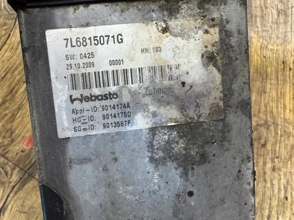 Webasto-lämmitin VW Touareg 7L OEM 7L6815071G image 3