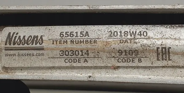 Nissens 65615A Radiador de refrigeración del motor image 5