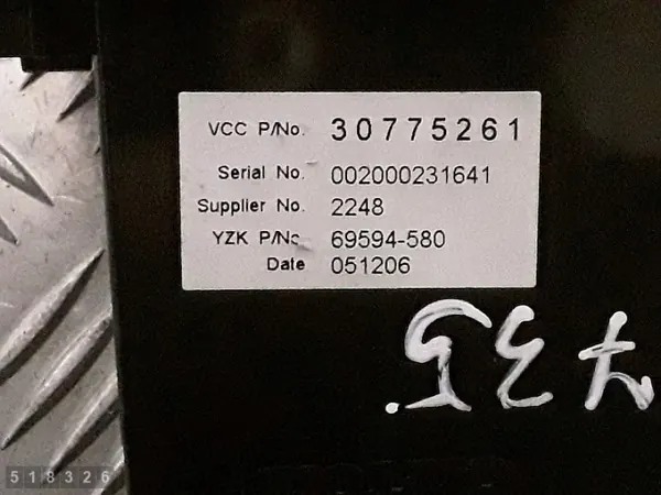 Écran d'affichage Volvo V50 OEM 30775261 - Occasion image 5
