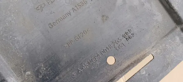 Motoröverdrag Smart Fortwo II 2007-2014 OEM 451 A4516840018 image 9