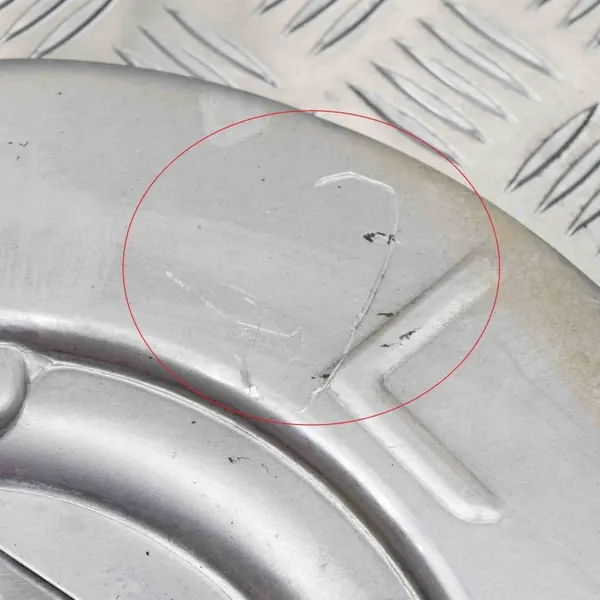 Tesla Model 3 2018 Linke Vorderradbremsscheibe OEM 1044661B image 3