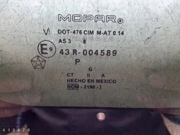 Dodge Journey Neljännesikkuna OEM E943R004589 image 3
