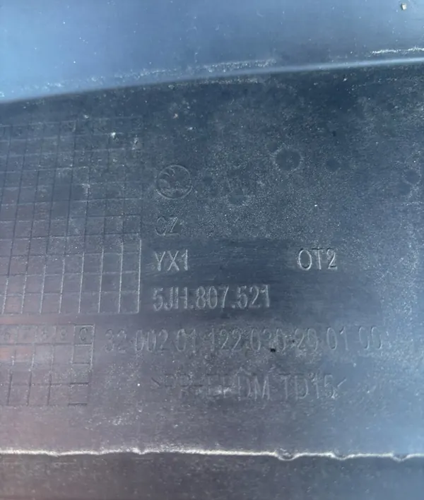 Paraurti posteriore SKODA RAPID 5JH807421 5JH807521 image 8