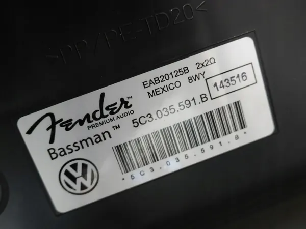 Altavoces OEM 5C3 para VW Beetle Cabrio - Fender image 9
